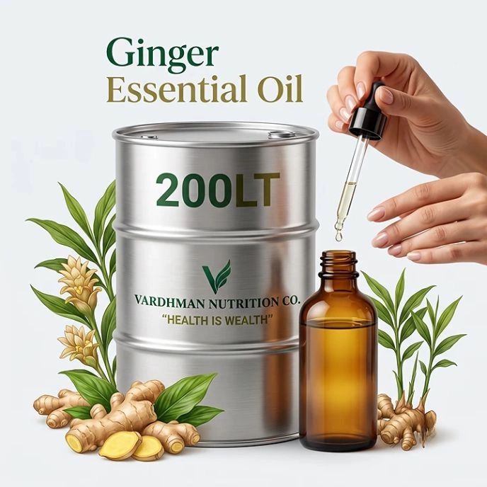 Ginger Essential Oil (Zingiber Officinalis)